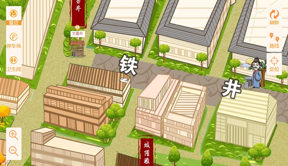 凤山智慧景区：手绘地图与语音导览的完美融合