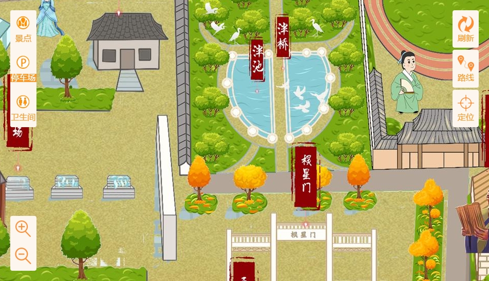 凤山手绘地图景区语音讲解导览系统：智慧景区建设的基石